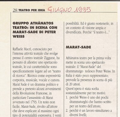 in scena con marat-sade1